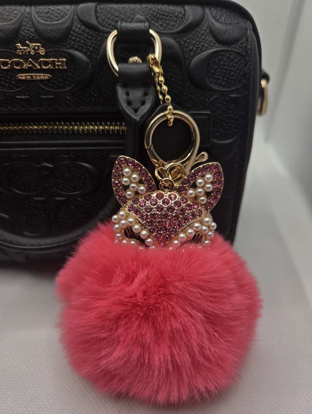 Set Of 3 Fox Bag Charms